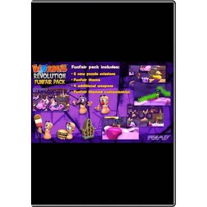 Worms Revolution - Funfair DLC (PC) kép