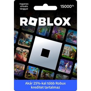 Roblox előre fizetett kártya 15 000 Ft kép