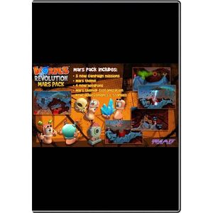 Worms Revolution - Mars Pack DLC (PC) kép