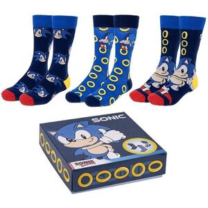 Sonic - 3 pár zokni, 40-46 kép