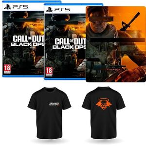 Call of Duty: Black Ops 6 - Double Steel Pack - 2x PS5 + Steelbook kép
