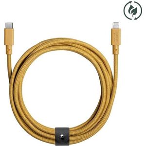 Native Union Belt Cable USB-C to Lightning - 3m Kraft kép