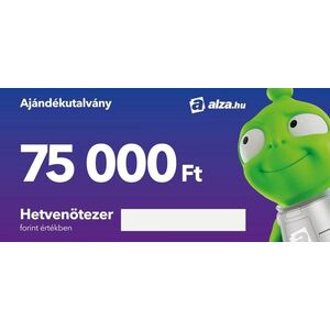 Elektronikus Alza.hu ajándékutalvány 75 000 Ft értékben kép