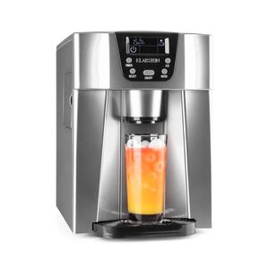 Klarstein Ice Volcano 2G, jégkocka készítő, 13 kg/24 h, jékockagyártó, LED, ezüst kép