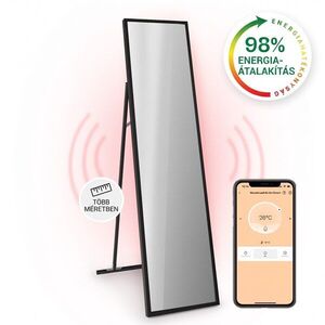 Klarstein La Palma 900 smart, infravörös hősugárzó, 40 x 160 cm, 900 W, tükörállvány kép