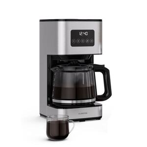 Klarstein Verosteel szűrős kávéfőző | Rozsdamentes acél | 1, 5 liter | Melegen tartó funkció | 12 csésze kép