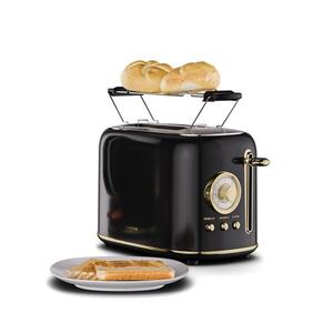 Klarstein Victoria kenyérpirító | 2 réses | 800 W | 7 pirítási fokozat | zsemlemelegítővel kép