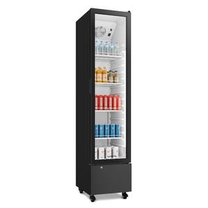 Klarstein GrandCooler Gastro italhűtő | 191, 5 x 43 cm | LED belső világítás | Fekete kép