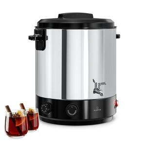 Klarstein Biggie befőző- és forraltbor automat | 25 liter | 30-110 °C | 1800 W | rozsdamentes acél kép