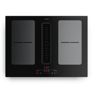 Klarstein Full House indukciós főzőlap páraelszívóval | 4 főzőzóna | 7335 W | 530 m³/h | 70 cm kép