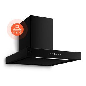 Klarstein Vapura vízszintes fali páraelszívó | Elegáns, modern, erőteljes | Energiaosztály A++ | 609 m³/h | 60 cm kép