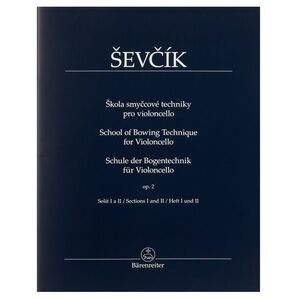 MS Škola smyčcové techniky pro violoncello op. 2, sešit I a II - Otaka kép