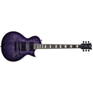 ESP LTD EC-1000 QM See Thru Purple Sunburst kép