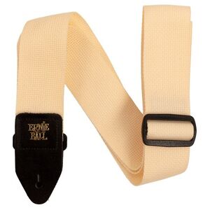 Ernie Ball Polypro Strap Cream & Black kép