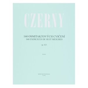 MS 160 osmitaktových cvičení op. 821 - Czerny Carl kép