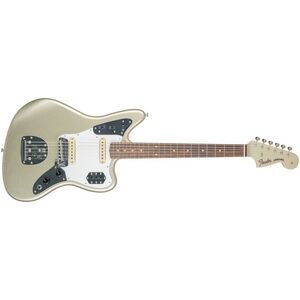 Fender Custom Shop 1963 Jaguar DLX Closet Classic Aged Inca Silver kép