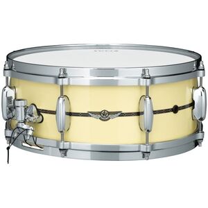 Tama 14" x 5, 5" STAR Maple Antique White Snare Drum kép