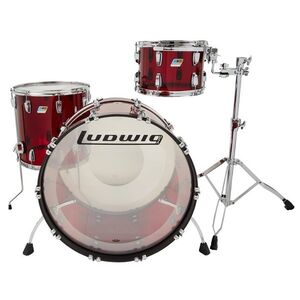 Ludwig Vistalite 50th Anniversary Probeat Red kép