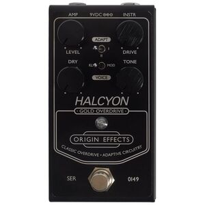 Origin Effects Halcyon Gold Overdrive Black Edition kép