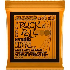 Ernie Ball 2252 Pure Nickel Hybrid Slinky kép