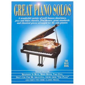 MS Great Piano Solos - The Blue Book kép