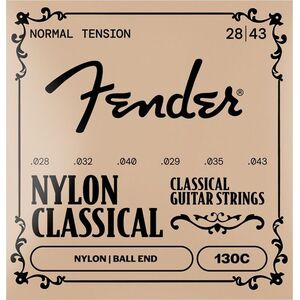 Fender 130C Clear/Silver Ball End kép