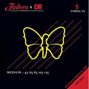 DR Strings Fodera Nickel 5 Medium XS 45125 kép