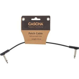 Cascha Advanced Line Patch Cable Flat Black 20cm kép