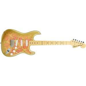 Fender Custom Shop 2018 Masterbuilt 69 Pink/Gold Paisley Stratocaster kép