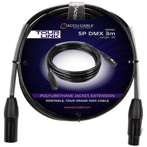 Accu cable Tour Link 5P DMX 3m kép