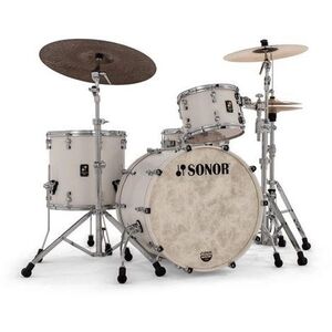 Sonor Momentum Beech 22" 3pc Shell Set Satin Pure White kép