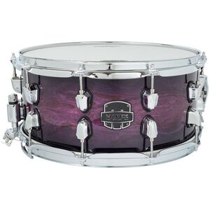 Mapex 14" x 6, 5" Saturn VI Royal Purple Burst Snare Drum kép