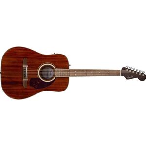 Fender California Deluxe Redondo Jr. E NAT MAH kép