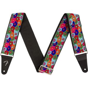 Fender Wild Bloom Strap BLUE kép