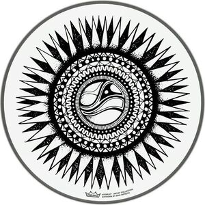 Remo 10" ARTBEAT Artist Collection Drumhead Aric Improta New Sun kép