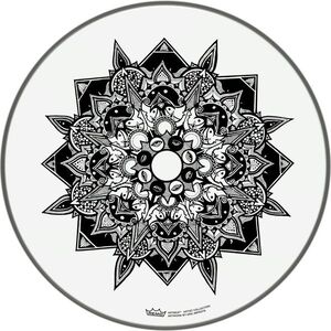 Remo 16" ARTBEAT Artist Collection Drumhead Aric Improta Disillusion kép