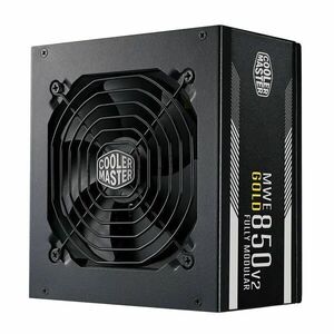 Cooler Master Tápegység MWE 850W, 12cm, 80+ Gold V2, Aktív PFC Moduláris kép