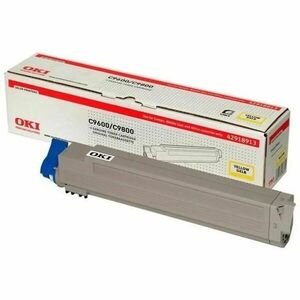 OKI Toner-C9600/ 9650/ 9800/ 9850-Yellow kép