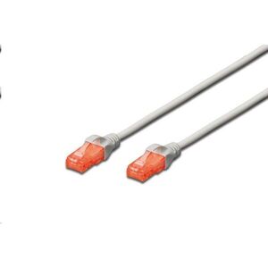 Digitus DK-1617-150 U/UTP patch kábel CAT6 15m szürke - LSZH kép