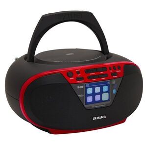 Aiwa BBTU-500DAB/RD hordozható CD/MP3/DAB+/FM rádió Bluetooth, US... kép