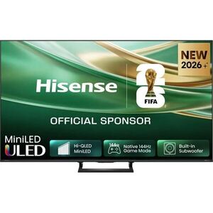 Hisense 65e8s 65"/164cm 4k 144hz smart miniled tv, 3840x2160... kép