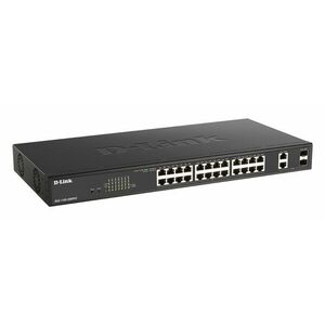 D-Link DGS-1100-26MPV2/E Switch 24x1000Mbps (24xPOE) + 2xGigabit... kép