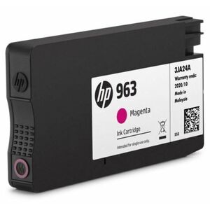 HP 963 Tintapatron Eredeti Bíbor 3JA24AE Nyomtatópatron kép