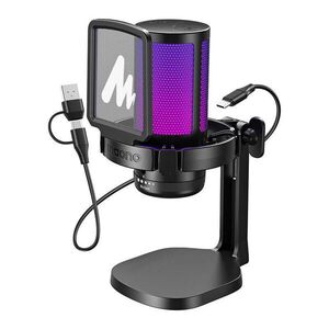 MAONO DGM20 USB Streamer/Gamer Mikrofon RGB, kondenzátoros, zajsz... kép