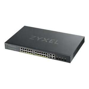 ZyXEL GS1920-24HPv2 28port GbE LAN PoE (375W) 4x GbE SFP/RJ45 Com... kép
