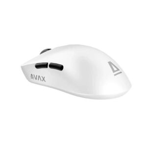 AVAX LW03 PRO PAW3395 Tri-mode 8k lightweight gamer egér, fehér kép