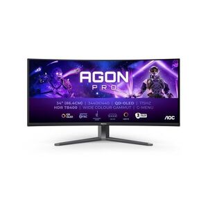 AOC Ívelt OLED Gaming 175Hz 34" AG346UCD 3440x1440 monitor kép
