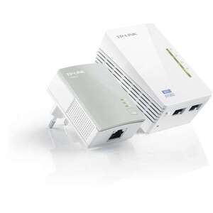TP-Link TL-WPA4220KIT 300Mbps AV500 WiFi Powerline Extender KIT kép
