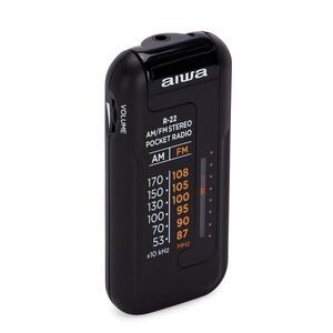 Aiwa R-22BK rádió Személyi Analóg Fekete kép