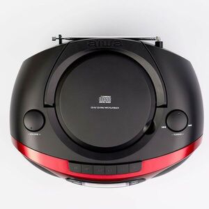 Aiwa BBTC-550RD Hordozható médialejátszó, piros színben kép